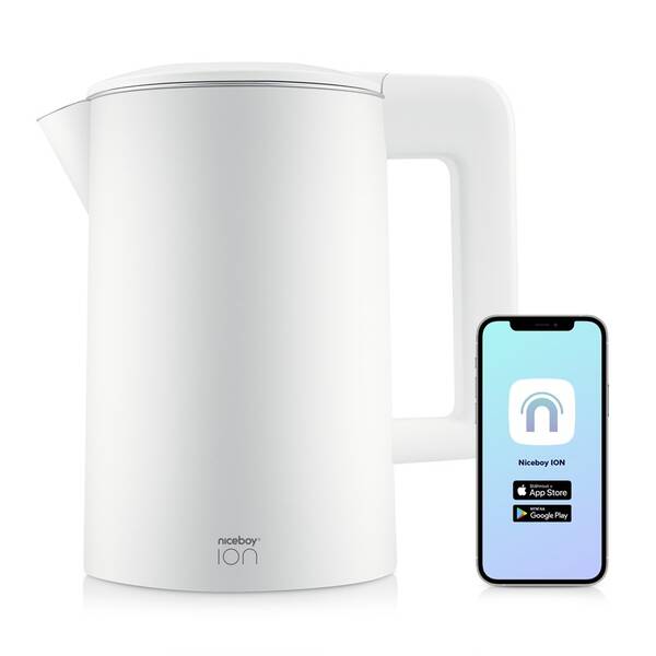 Rýchlovarná kanvica Niceboy ION SmartKettle biela

