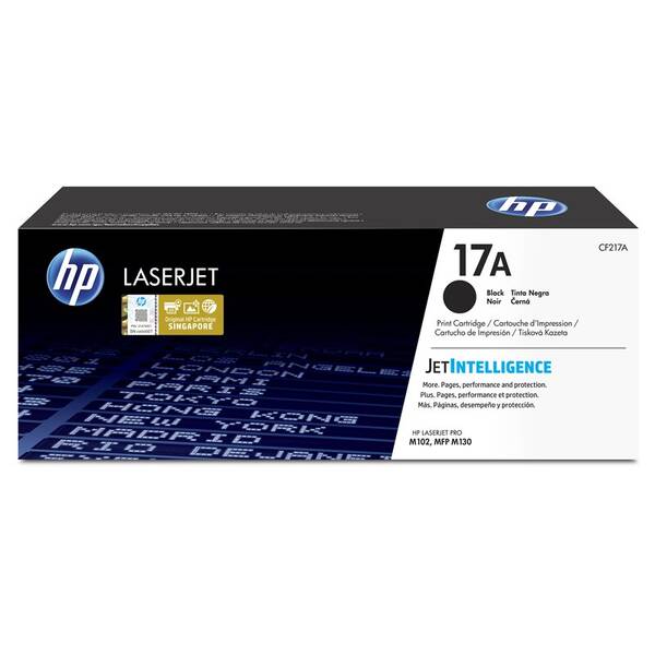 Toner HP 17A, 1 600 strán čierny

