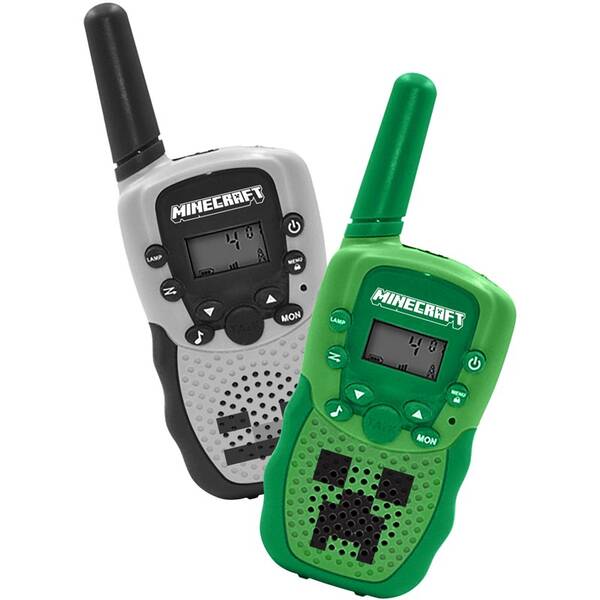 Vysielačky OTL Technologies Minecraft sivé/zelené

