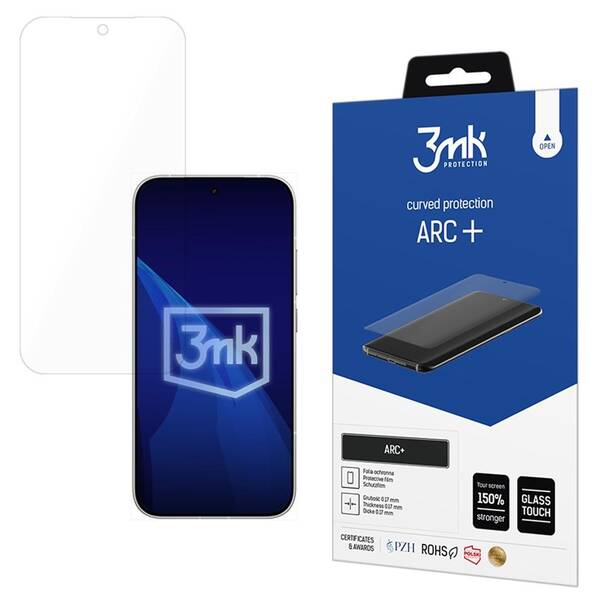 Hybridné ochranné sklo 3mk ARC+ na POCO X8 Pro priehľadné

