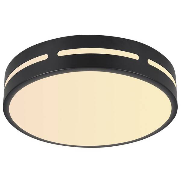 LED stropné svietidlo IMMAX NEO LITE PERFECTO SMART, kruh, 30cm, 24W, TUYA Wi-Fi čierne

