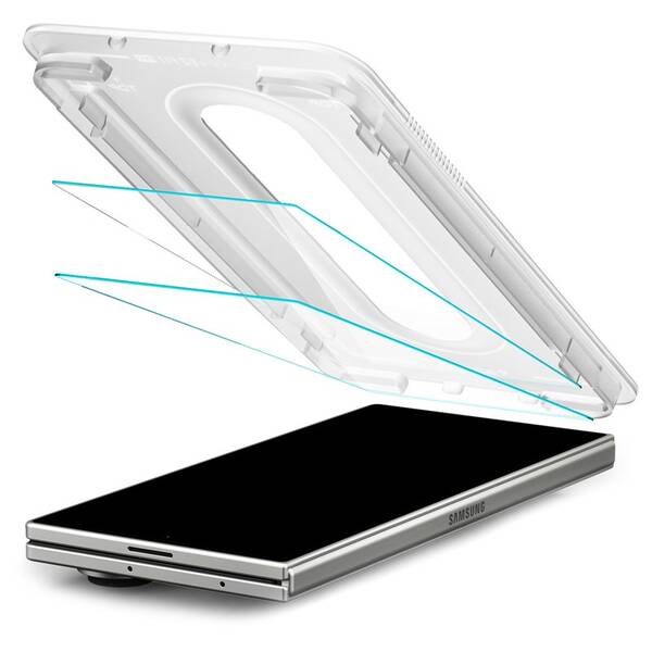 Tvrdené sklo Spigen tR EZ Fit Pro HD na Samsung Galaxy Z Fold7 (2 ks) 

