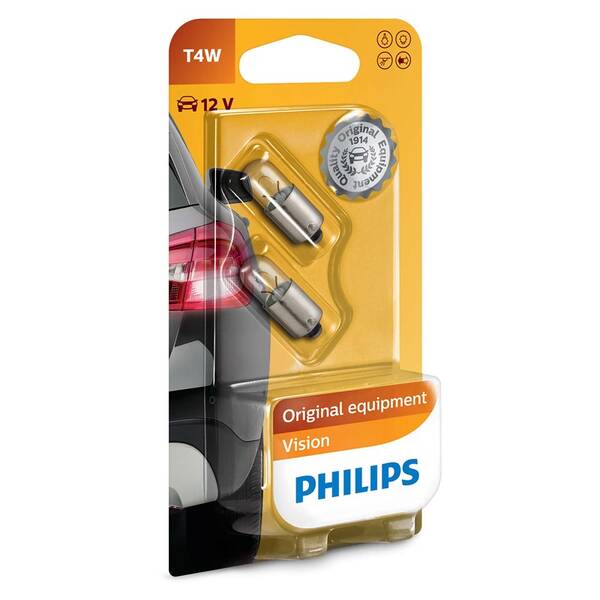 Autožiarovka Philips Vision T4W (2 ks) 

