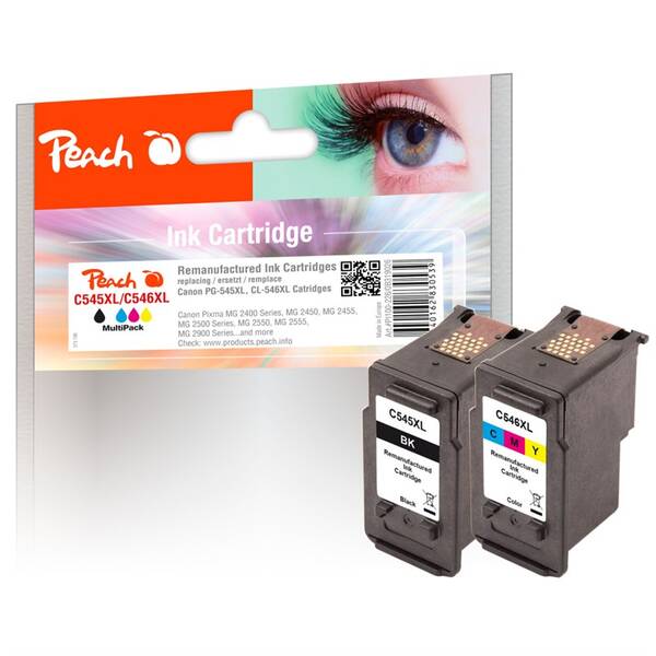 Cartridge Peach Canon PG-545XL/CL-546XL, 510/425 strán - CMYK 

