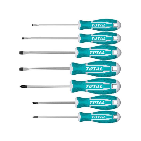 Sada skrutkovačov Total tools THT2506072 (7 ks) 

