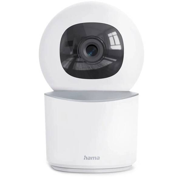 IP kamera Hama Smart Wi-Fi, Full HD, otáčanie/naklápanie biela


