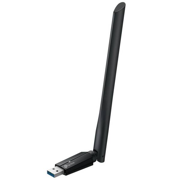 Bluetooth TP-Link Archer TBE400U Plus, BE6500 Tri-Band Wi-Fi 7 čierny

