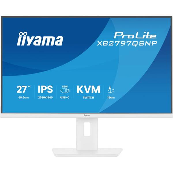 Monitor IIYAMA ProLite XB2797QSNP-W1 biely


