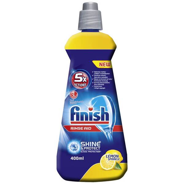 Leštidlo do umývačky Finish Shine&Dry Lemon 400 ml 

