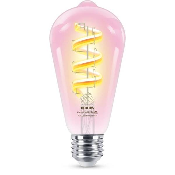 Inteligentná žiarovka Philips Smart LED ST64, 6,3 W, E27, RGB 

