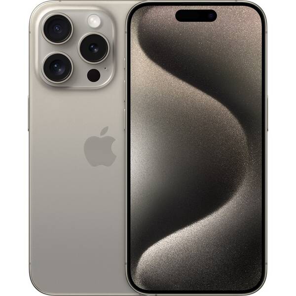 Mobilný telefón Apple iPhone 15 Pro 256GB prírodný titán 

