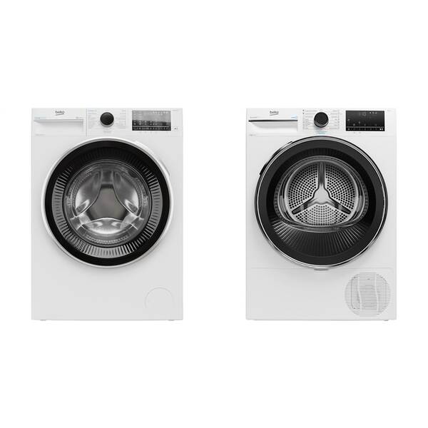 Set výrobkov Beko B5WFU68418WBG + DPY8506GXB2 biely

