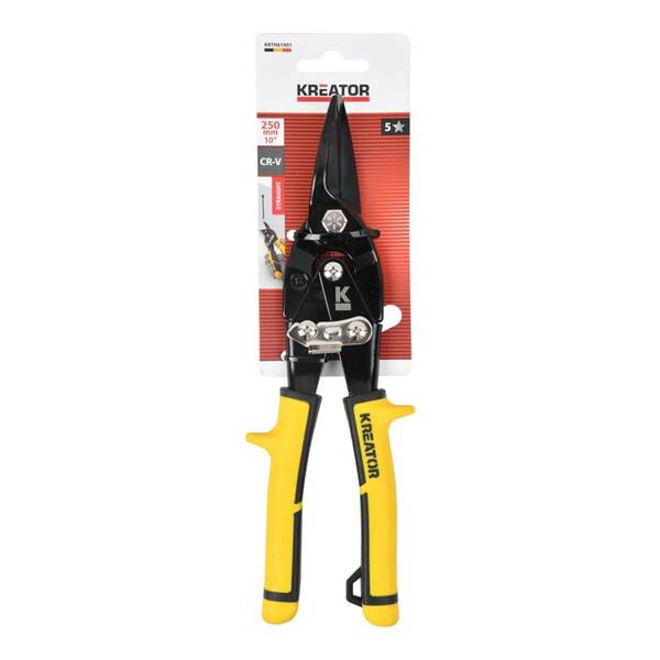 Nožnice na plech Kreator KRTH61901 250mm 

