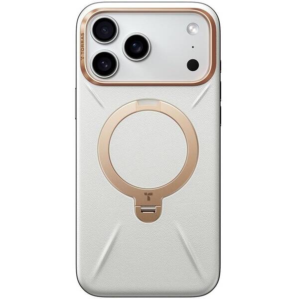 Kryt na mobil Torras Ostand Q3 Vegskin na Apple iPhone 17 Pro sivý

