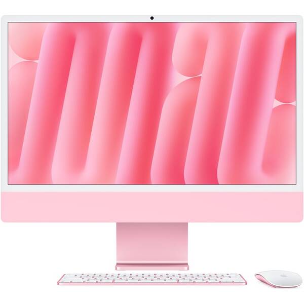 PC all in-one Apple 24" M6 12×CPU 12×GPU, 16 GB, 512 GB - růžový SK 

