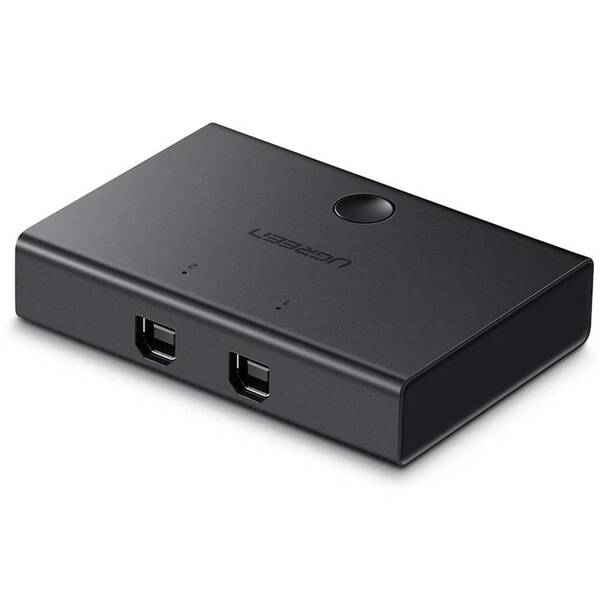 Redukcia UGREEN USB 2.0 Sharing Switch 2x1 čierna

