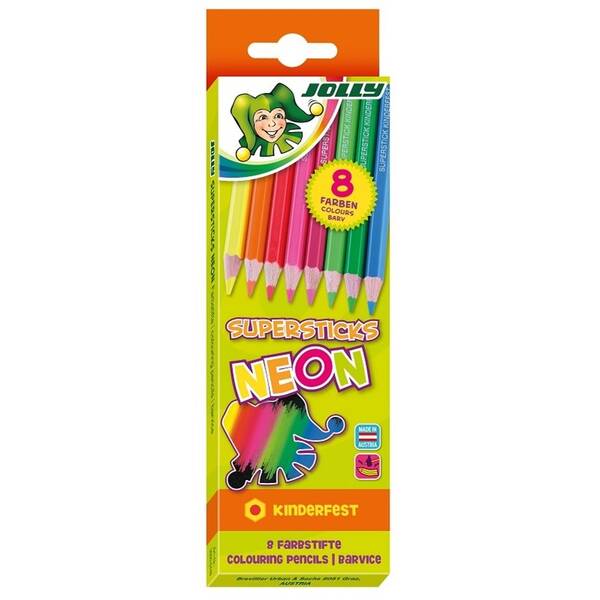  Jolly JOLLY NEON MIX 8, Farbičky 

