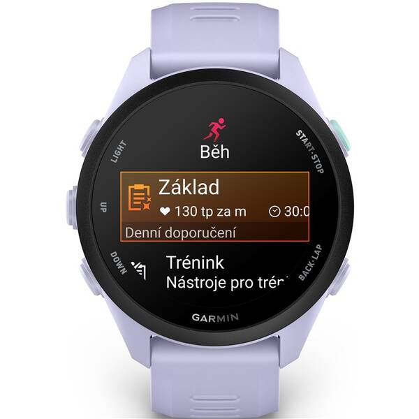 Inteligentné hodinky Garmin Forerunner 70 fialové

