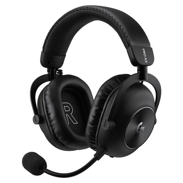 Headset Logitech PRO X3 LIGHTSPEED Wireless čierny

