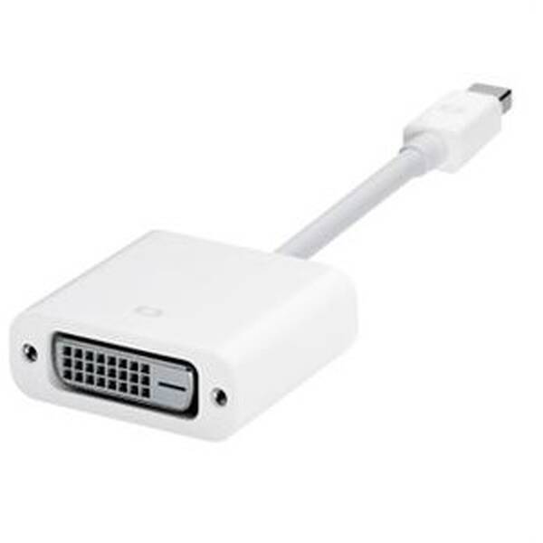 Redukcia Apple Mini DisplayPort - DVI biela

