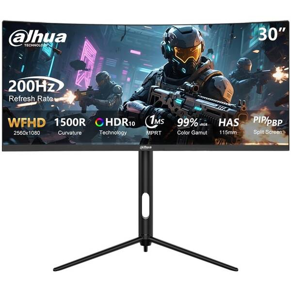Herný monitor Dahua LM30-E330CA čierny

