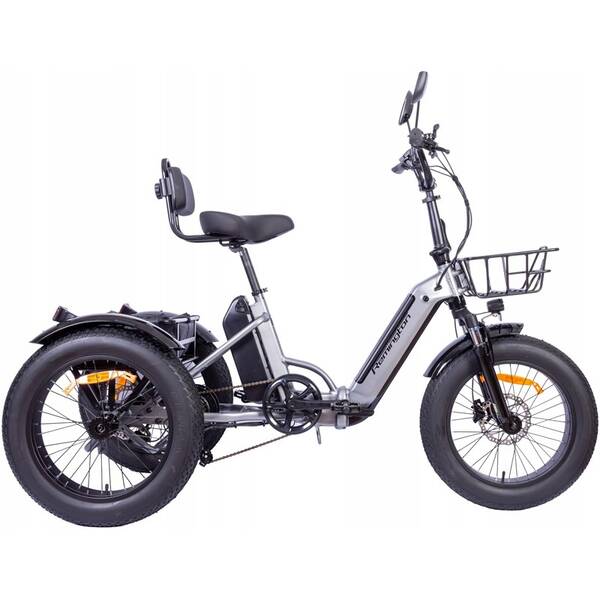 Elektrobicykel Remington Tricycle R100 sivé

