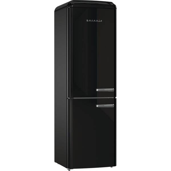 Chladnička s mrazničkou Gorenje ONRK619DBK-L čierna


