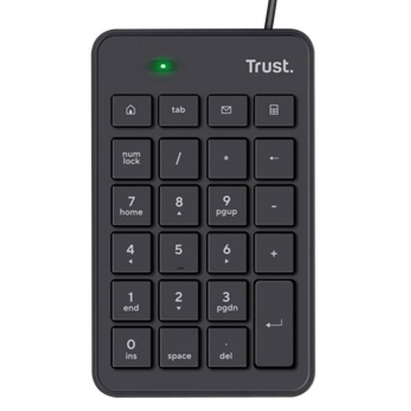Klávesnica Trust Xalas USB Numeric Keypad čierna

