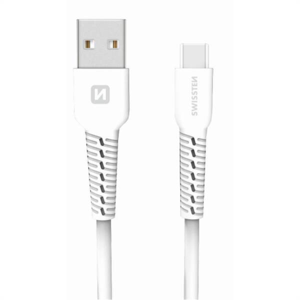 Kábel Swissten USB/USB-C 1 WHT 

