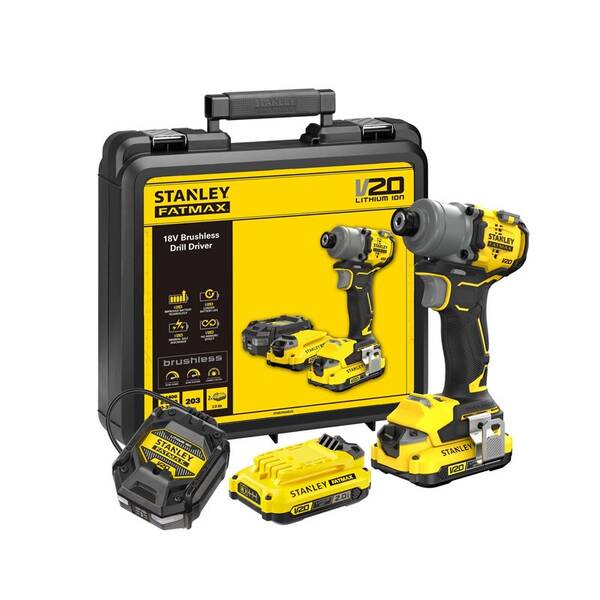 Doťahovák rázový Stanley SFMCF830D2K-QW (s baterií) 

