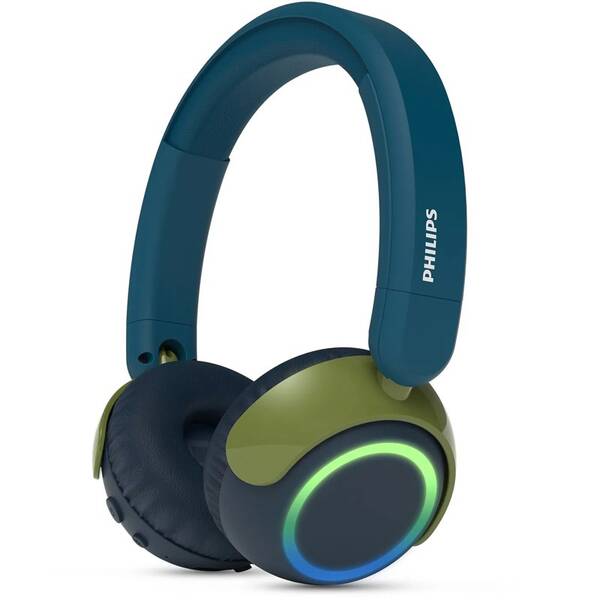 Slúchadlá Philips TAK4200CT, detská modrá/zelená

