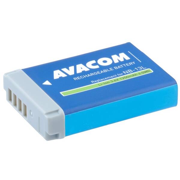 Batéria Avacom Canon NB-13L Li-Ion 3.6V 1250mAh 4.5Wh modrá

