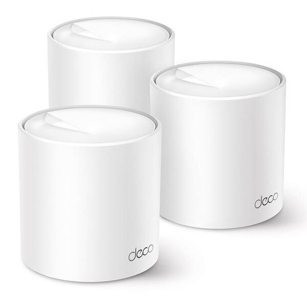 Kompletný Wi-Fi systém TP-Link Deco X50 (3 ks) biely

