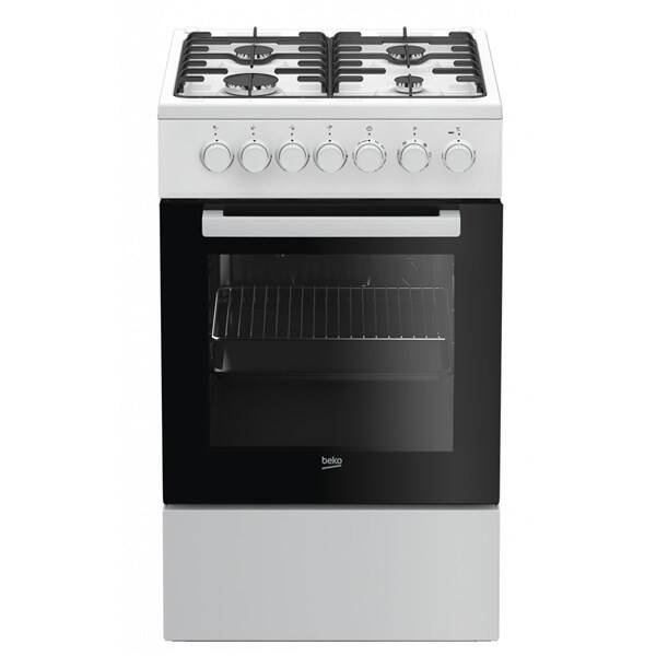 Kombinovaný sporák Beko FSM 52120 DW biely

