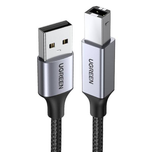 Kábel UGREEN USB/USB-B, 3m čierny

