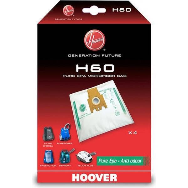 Vrecká pre vysávače Hoover H60 (4 ks) 

