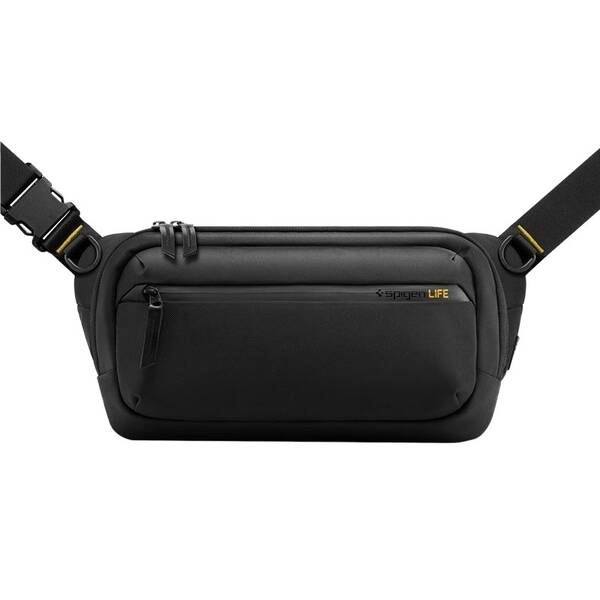 Ľadvinka Spigen Klasden Sling Bag čierna

