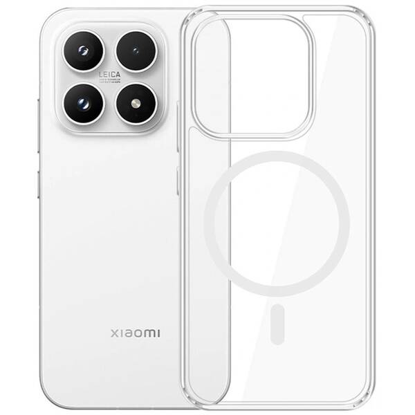 Kryt na mobil 3mk Armor MagCase na Xiaomi 17 priehľadný

