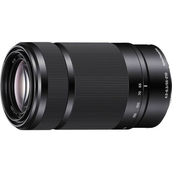Objektív Sony E 55–210 mm f/4.5 – 6.3 OSS čierny

