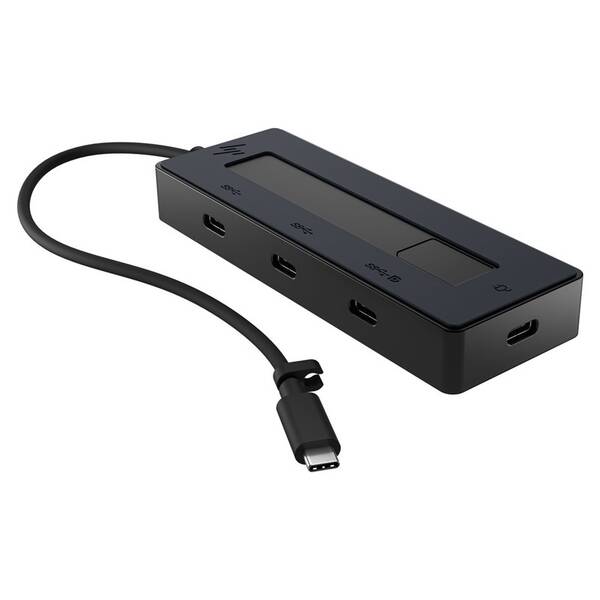 USB Hub HP 4K USB-C Multiport čierny


