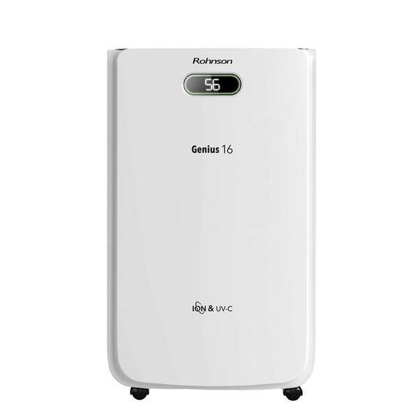 Odvlhčovač Rohnson R-95016 Genius 16 & Ion UV-C biely

