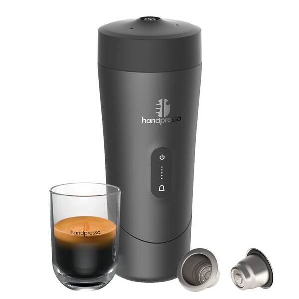 Kapsulový kávovar Handpresso Auto model 2025 čierny

