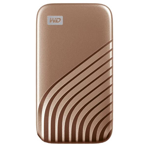 SSD externý Western Digital 2TB zlatý

