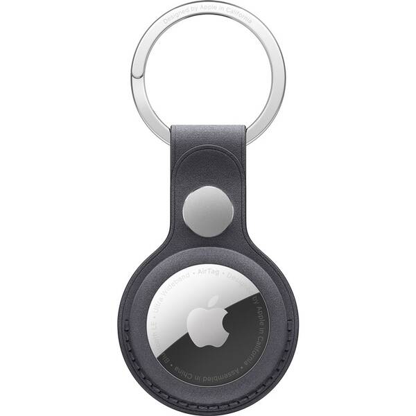 Kľúčenka Apple AirTag FineWoven - čierna 


