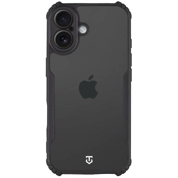 Kryt na mobil Tactical Quantum Stealth na Apple iPhone 17 čierny/priehľadný

