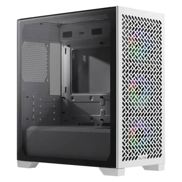 Case Cooler Master Elite 302 ARGB biela


