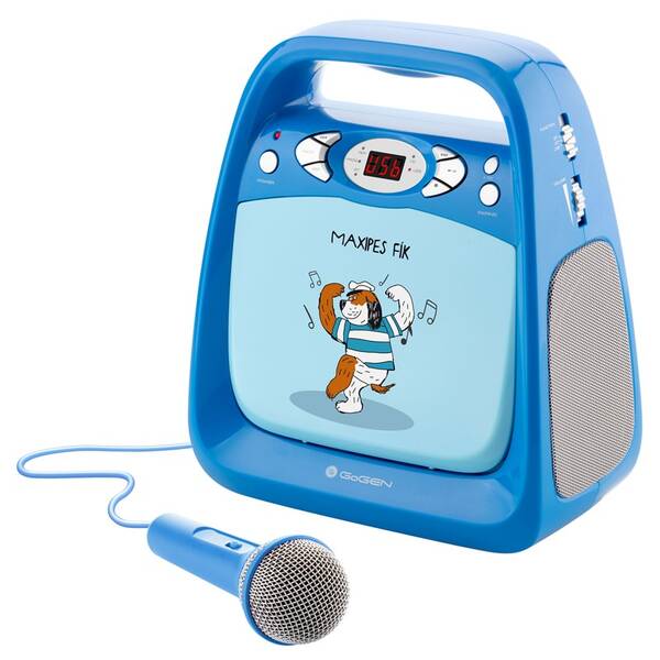 CD prehrávač GoGEN MAXI KARAOKE modrý

