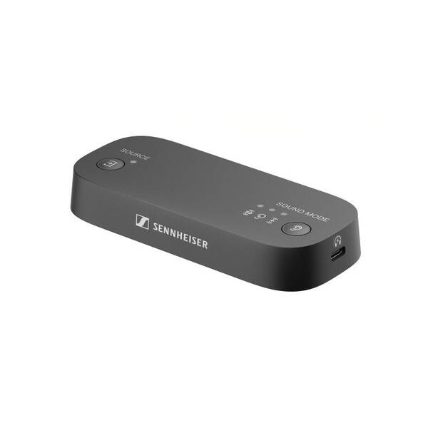Bluetooth audio vysielač Sennheiser BTA1 TV, pre slúchadlá s Bluetooth Auracast čierny

