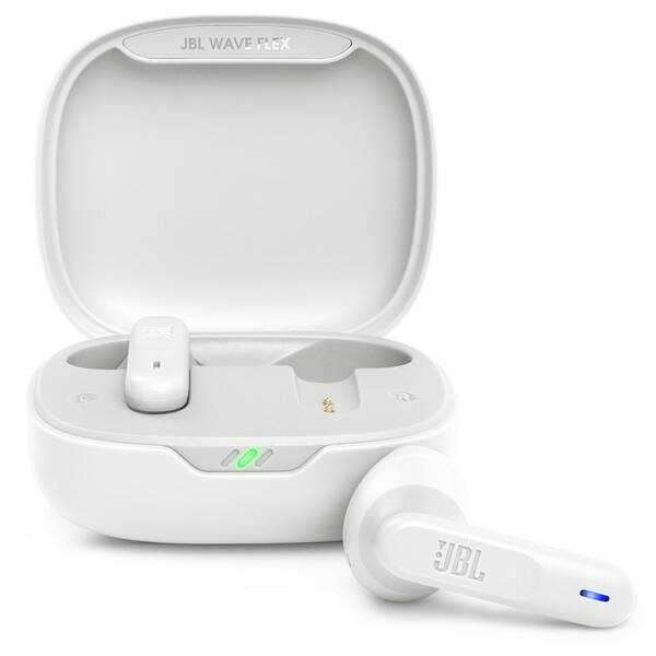 Slúchadlá JBL Wave Flex biela

