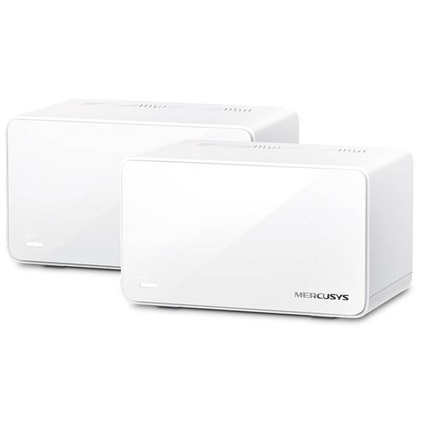 Kompletný Wi-Fi systém Mercusys Halo H90X, AX6000 WiFi6 Mesh (2-pack) biely

